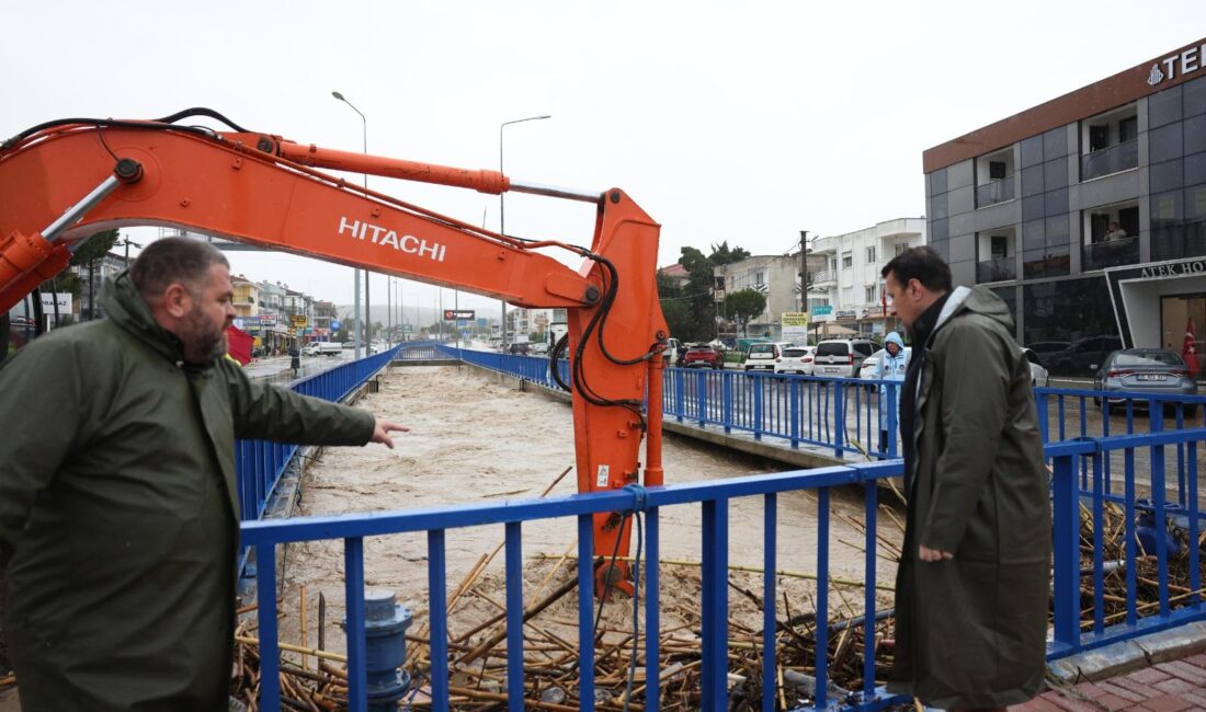 İzmir'de şubat ayı yağış ortalaması sadece 6 günde aşıldı. Ekipler