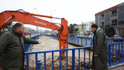 İzmir'de şubat ayı yağış ortalaması sadece 6 günde aşıldı. Ekipler