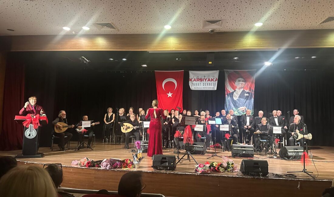 Karşıyaka Sanat Derneği TSM Korosu'nun 2026 yılı ilk konseri, Ahmet