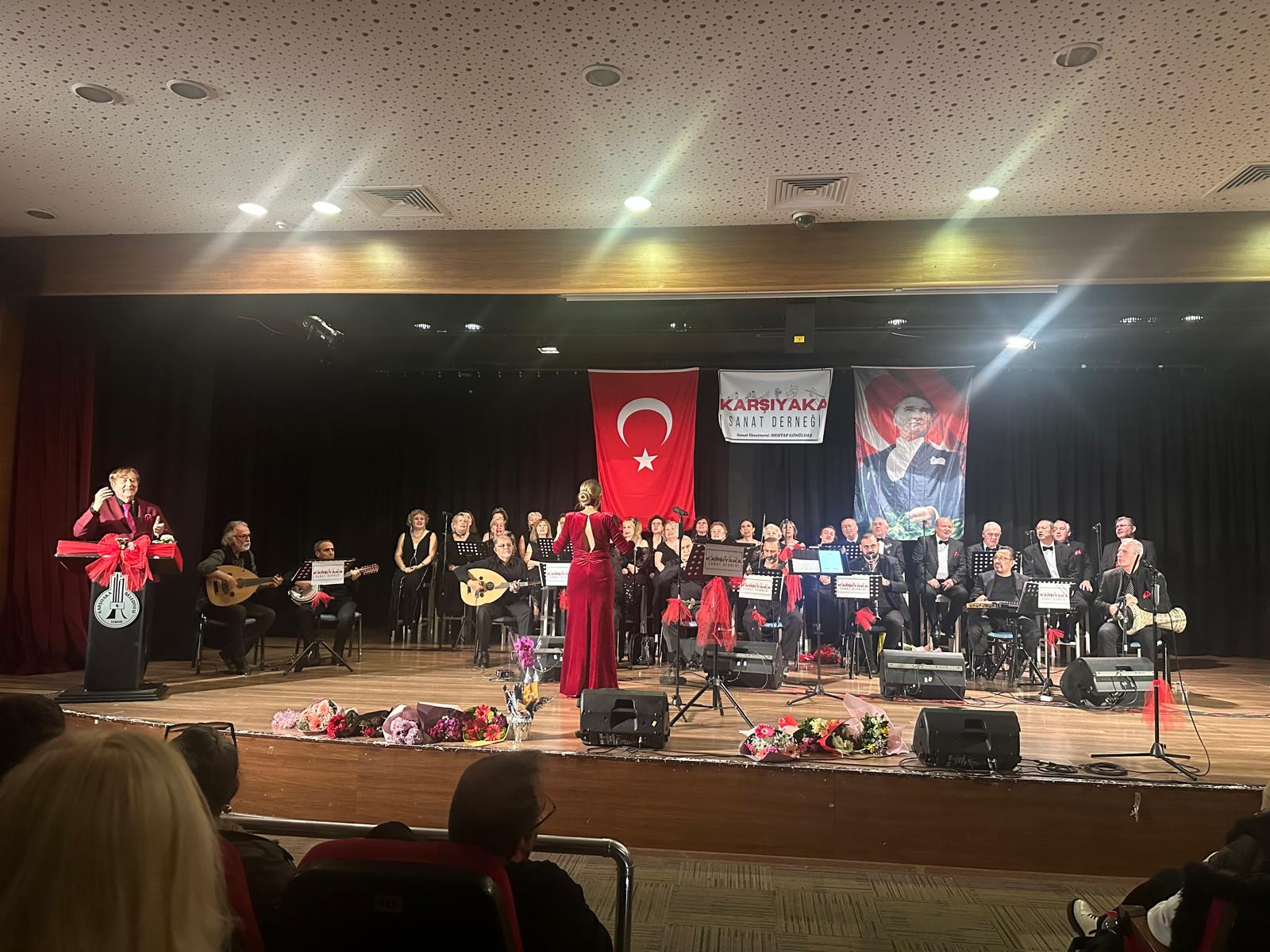 Karşıyaka Sanat Derneği TSM Korosu'nun 2026 yılı ilk konseri, Ahmet