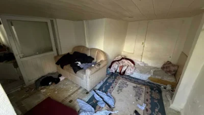 Muğla Menteşe'de çakmak gazı soluyan 7 gencin bulunduğu evde patlama
