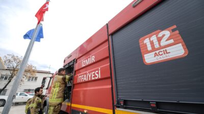 İzmir İtfaiyesi'nin 63. istasyonu Şakran'da açıldı; kuzey bölgesinde afetlere karşı