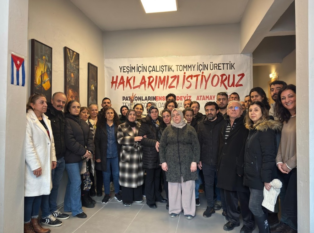 Atamay işçileri direnişi zaferle sonuçlanıyor! Tommy Hilfiger’ın sahibi PVH Grup,