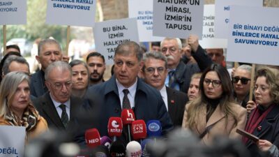 Başkan Cemil Tugay'dan Meslek Fabrikası için tarihi nöbet! "Zorla boşaltamazsınız,
