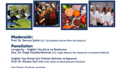 Buca sağlıklı yaşlanma paneli 25 Mart'ta başlıyor! Prof. Dr. Sevnaz