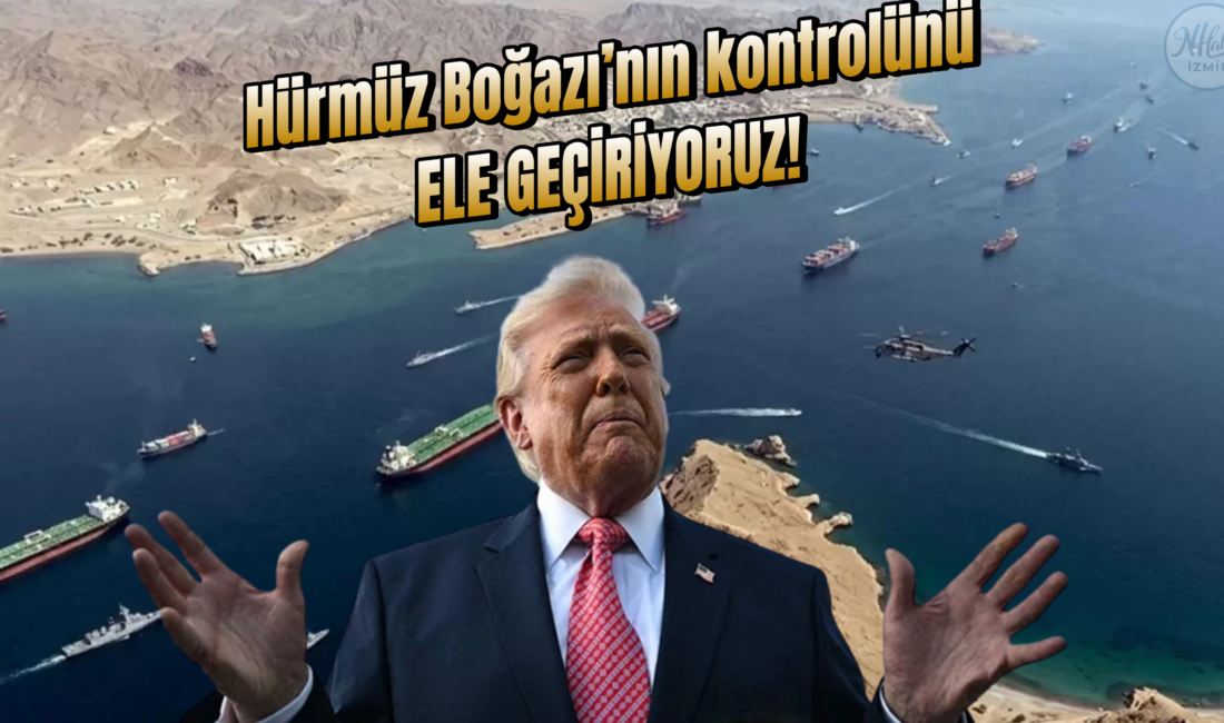 Trump, Hürmüz Boğazı'nın kontrolünü ele geçirdiklerini açıkladı. İran'a yönelik kara