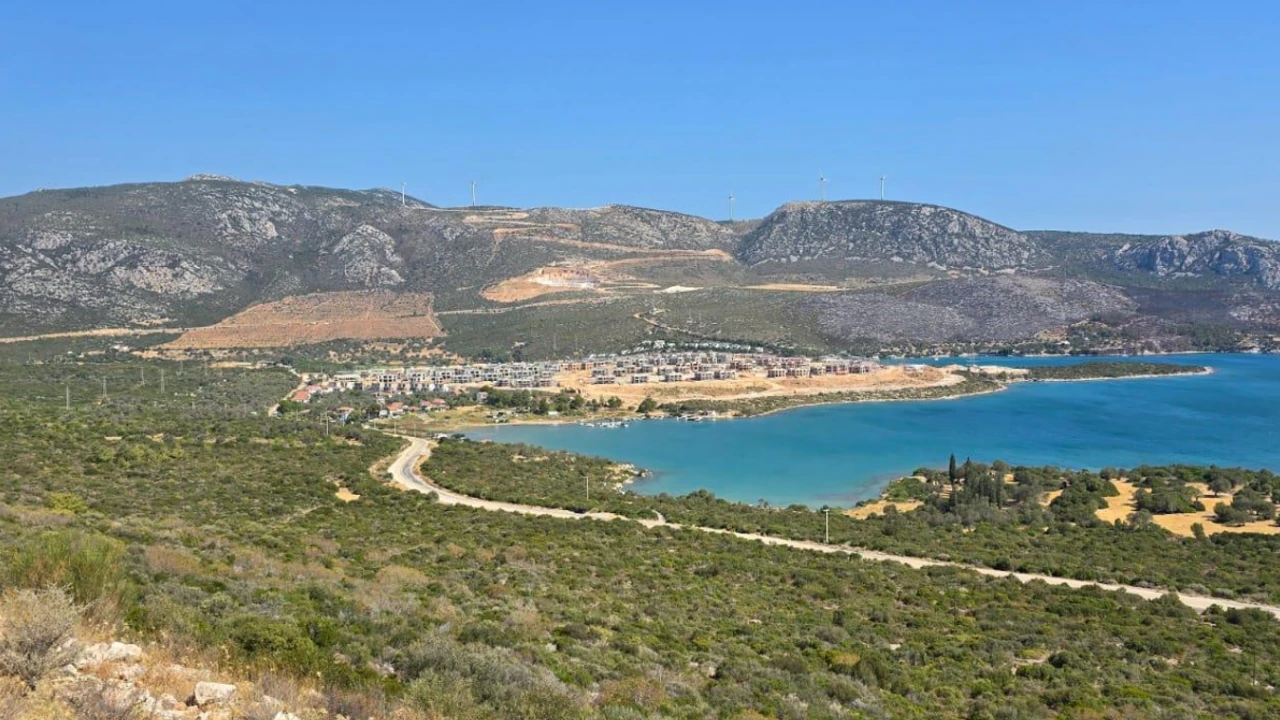 Karaburun Mordoğan imar planı ile 38 hektarlık kıyı yapılaşmaya açıldı!