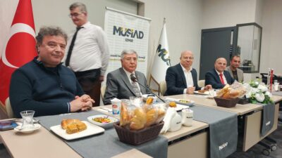 MÜSİAD İzmir iftar yemeğinde basınla buluştu! Başkan Gökhan Temur 75