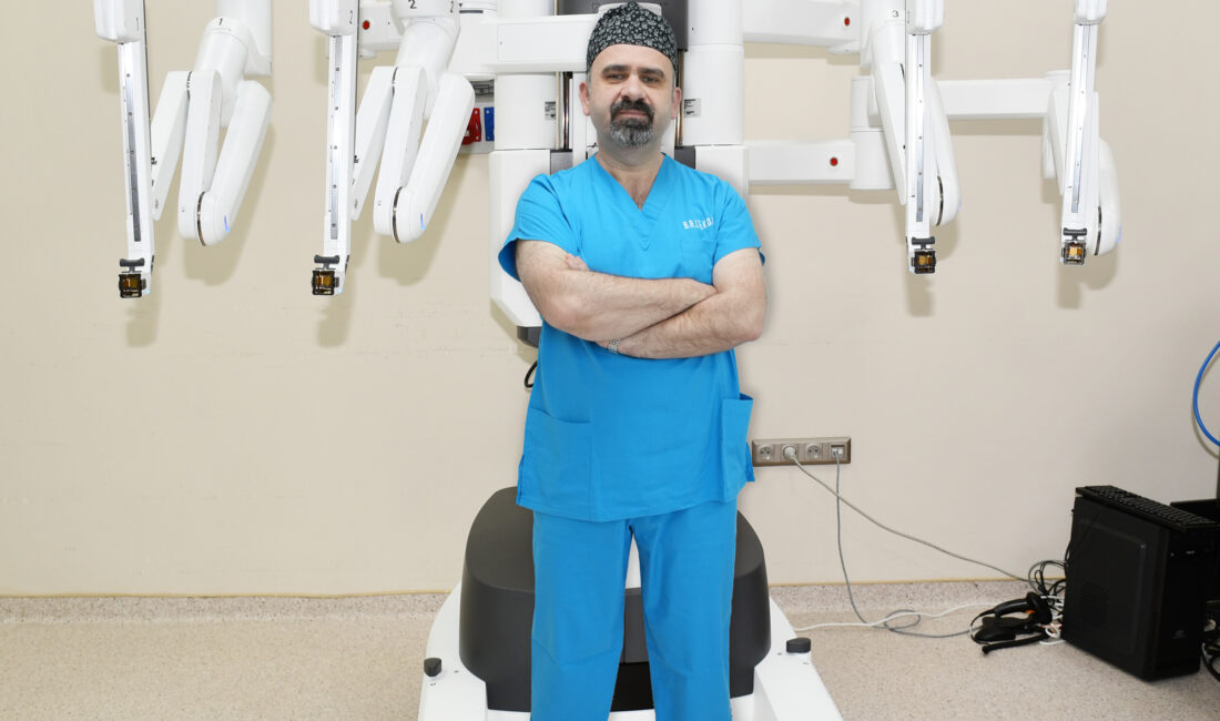 Robotik cerrahi ile ürolojik kanserlerde yüksek başarı ve hızlı iyileşme.