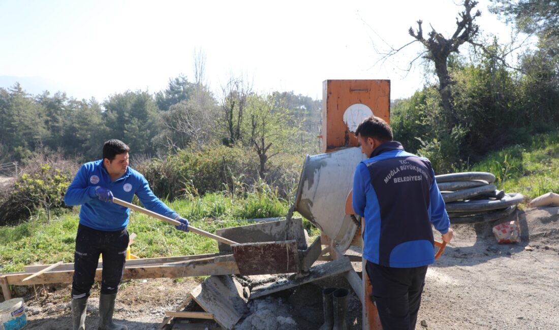 Milas Kultak sulama havuzu kapasitesi 30 tona çıkarıldı! Muğla Büyükşehir