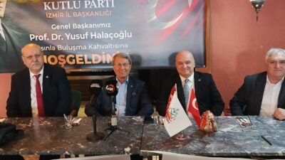 Yusuf Halaçoğlu İzmir'de Kutlu Parti'nin vizyonunu açıkladı: Sağ-sol bitti, liyakat