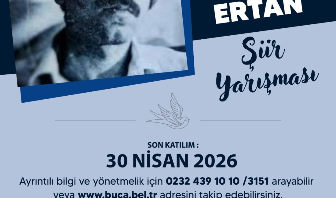 Buca’nın köklü geleneği Ali Rıza Ertan Şiir Yarışması 26. kez