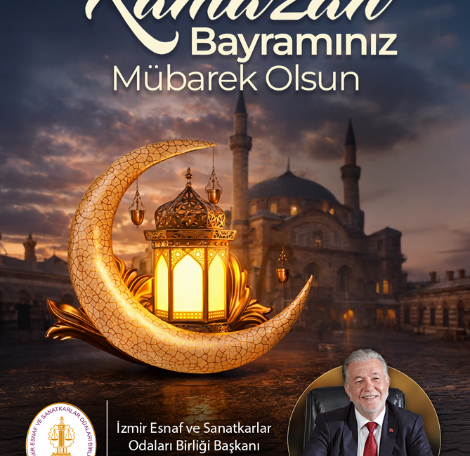 Yalçın Ata, esnafın ve İzmirli hemşehrilerinin bayramını kutlayarak birlik ve