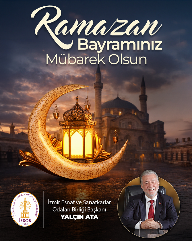 Yalçın Ata, esnafın ve İzmirli hemşehrilerinin bayramını kutlayarak birlik ve