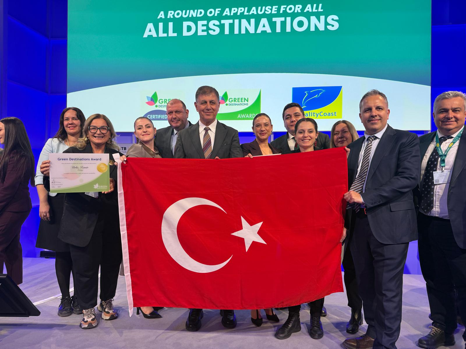 İzmir, ITB Berlin'de 4 sertifika ve 1 ödül alarak sürdürülebilir