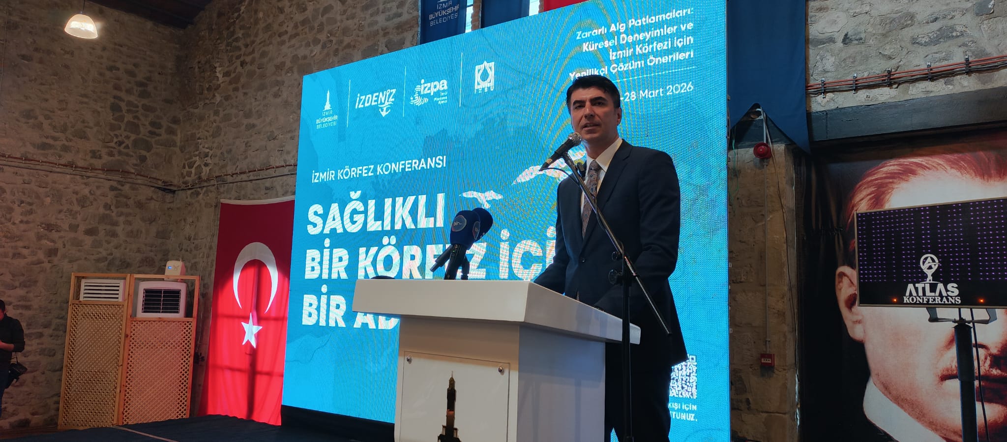 İZSU Genel Müdürü Gürkan Erdoğan, İzmir Körfezi'ni kurtaracak 4 kritik