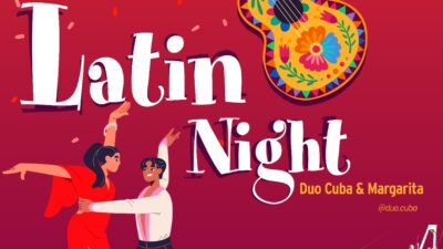 İzmir Kültür AŞ 3 Nisan'da Bergama Vapuru'nda Latin Night düzenliyor.
