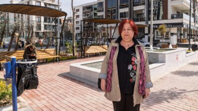 Karşıyaka Dedebaşı'ndaki atıl alan modern bir parka dönüştü. Mahalle sakinleri