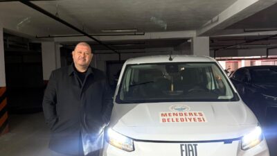 Menderes Belediye Başkanı İlkay Çiçek makam aracını bıraktı! Kiralık araç