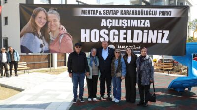 Menderes Belediyesi, 6 Şubat depreminde yitirilen canlar için Kasımpaşa Mahallesi'nde
