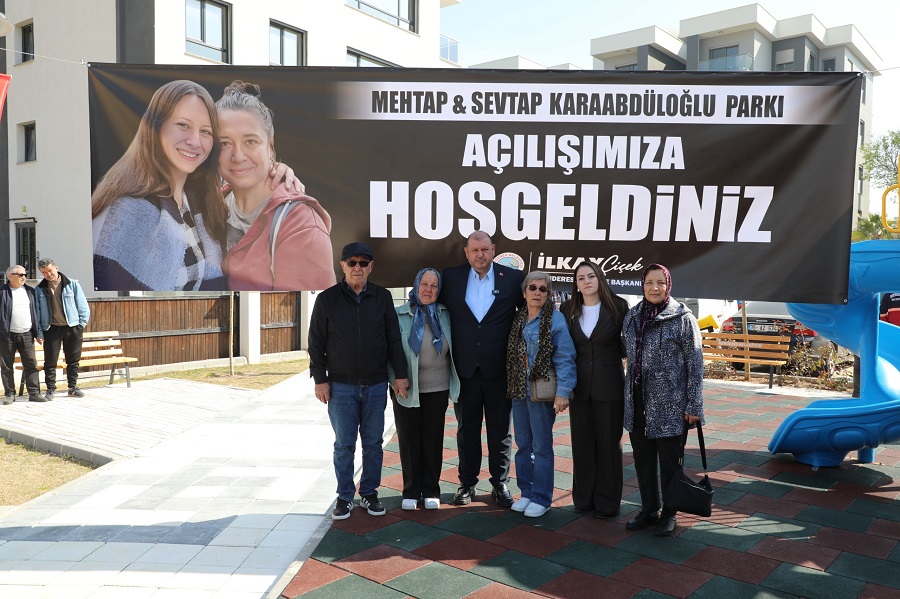 Menderes Belediyesi, 6 Şubat depreminde yitirilen canlar için Kasımpaşa Mahallesi'nde
