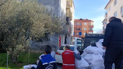 Muğla'da 2 bin 500 aileye 25 bin 450 çuval yakacak