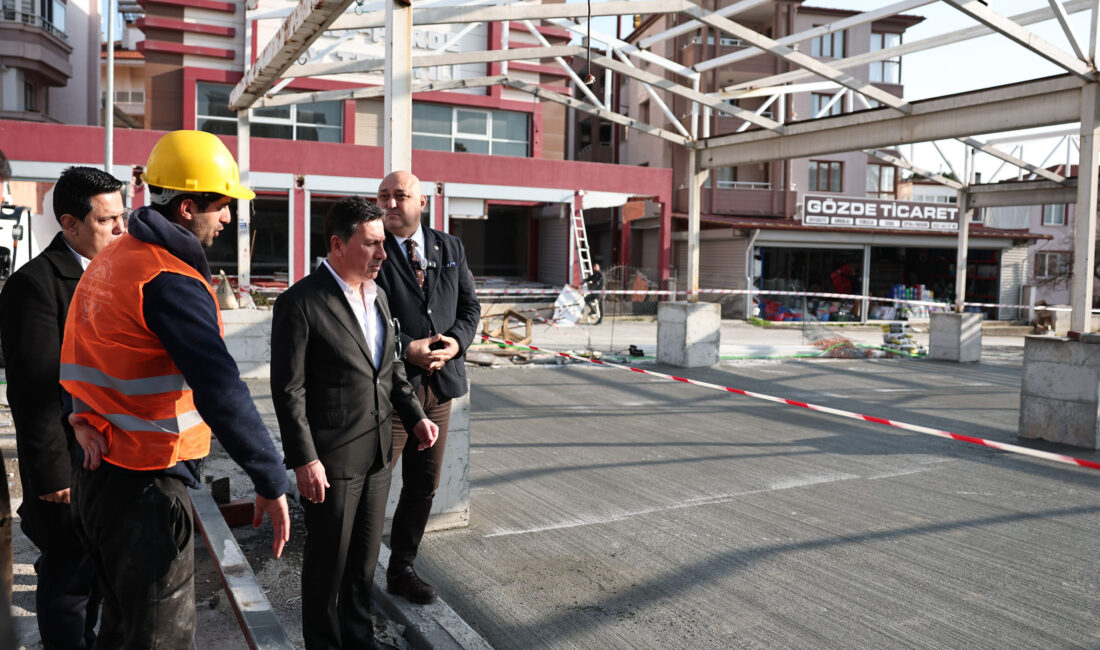Muğla Büyükşehir Belediyesi, 17 milyon TL yatırımla Yatağan Pazaryeri'ni baştan