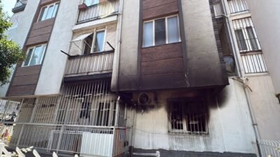 Aydın Efeler yangın son dakika! Apartmanda meydana gelen patlamada engelli