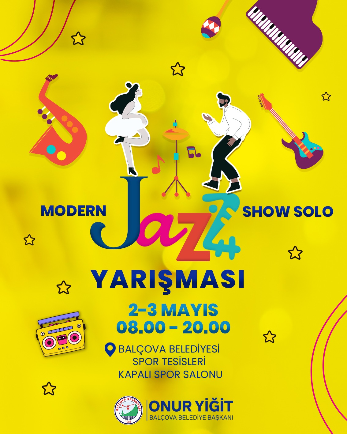 Balçova kültür sanat etkinlikleri ile hafta sonu coşuyor! Jazz yarışmasından