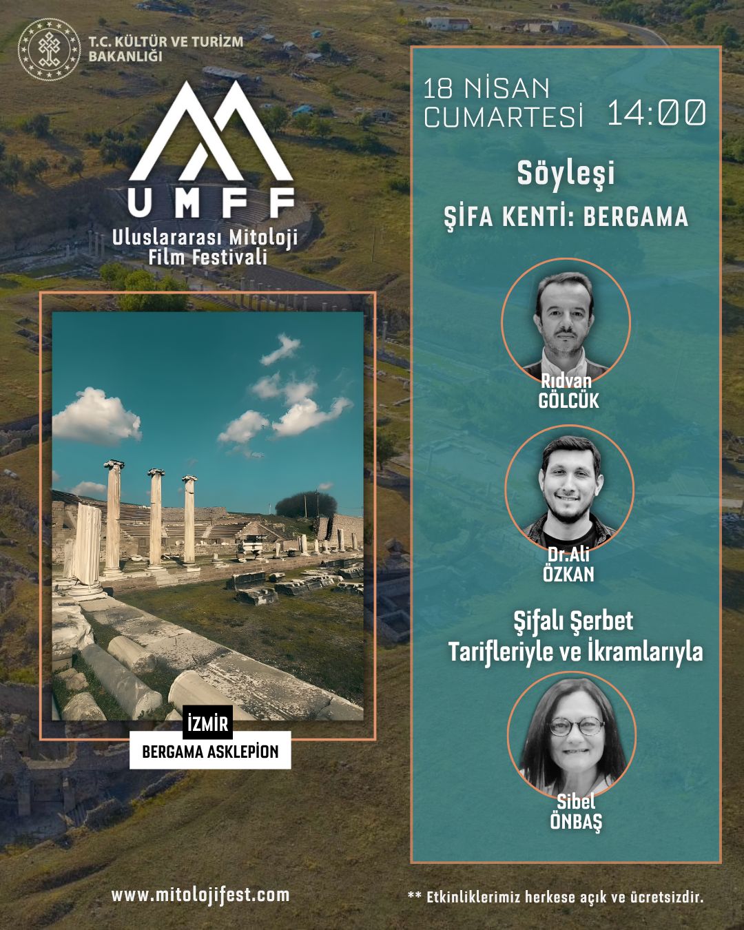 Bergama Mitoloji Festivali Başlıyor