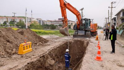 Bergama altyapı çalışmaları başladı! 75 km içme suyu hattı ve