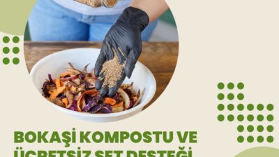 Buca Bokaşi Eğitimi 9 Nisan'da başlıyor! Ücretsiz kompost seti dağıtılacak