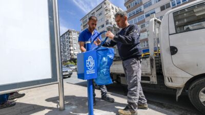 ESHOT durak temizliği seferberliği ile İzmir’e 3.150 adet yeni nesil