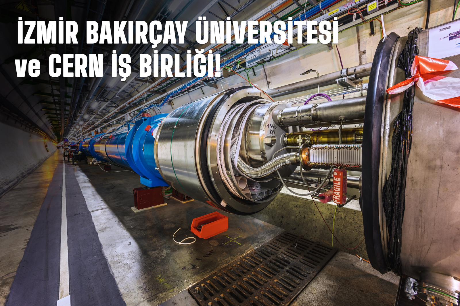 İzmir Bakırçay CERN projesine dahil oldu! Kuantum algılama ve DRD5