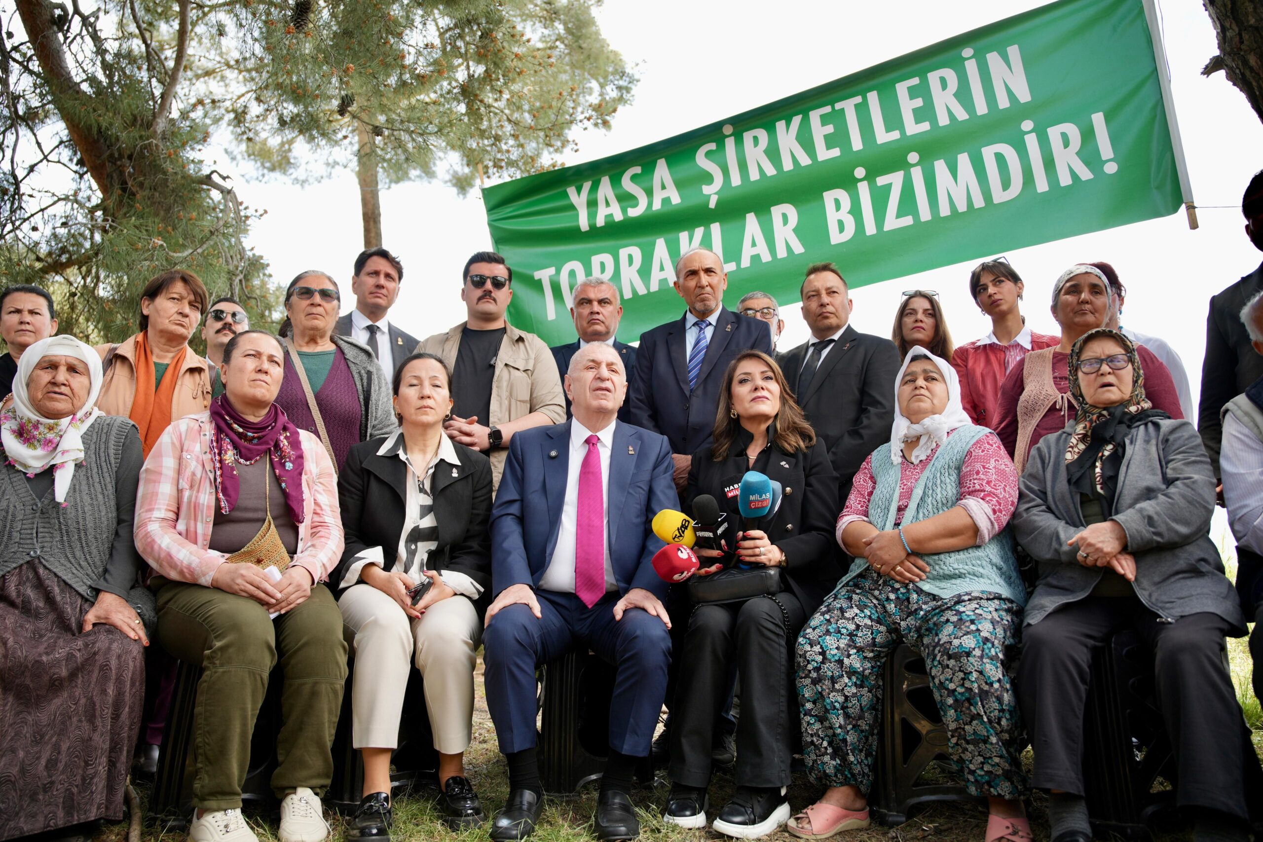 Ümit Özdağ Akbelen direnişine destek vererek iktidara yüklendi! "Vatan madenden