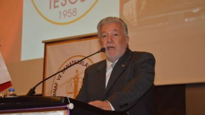 İESOB Başkanı Yalçın Ata, 3 Mayıs genel kurulu öncesinde düzenlenen