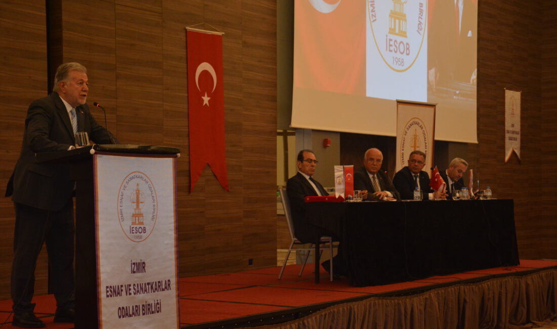 İESOB Başkanlar Kurulu toplantısında oda başkanları 3 Mayıs kongresi öncesi