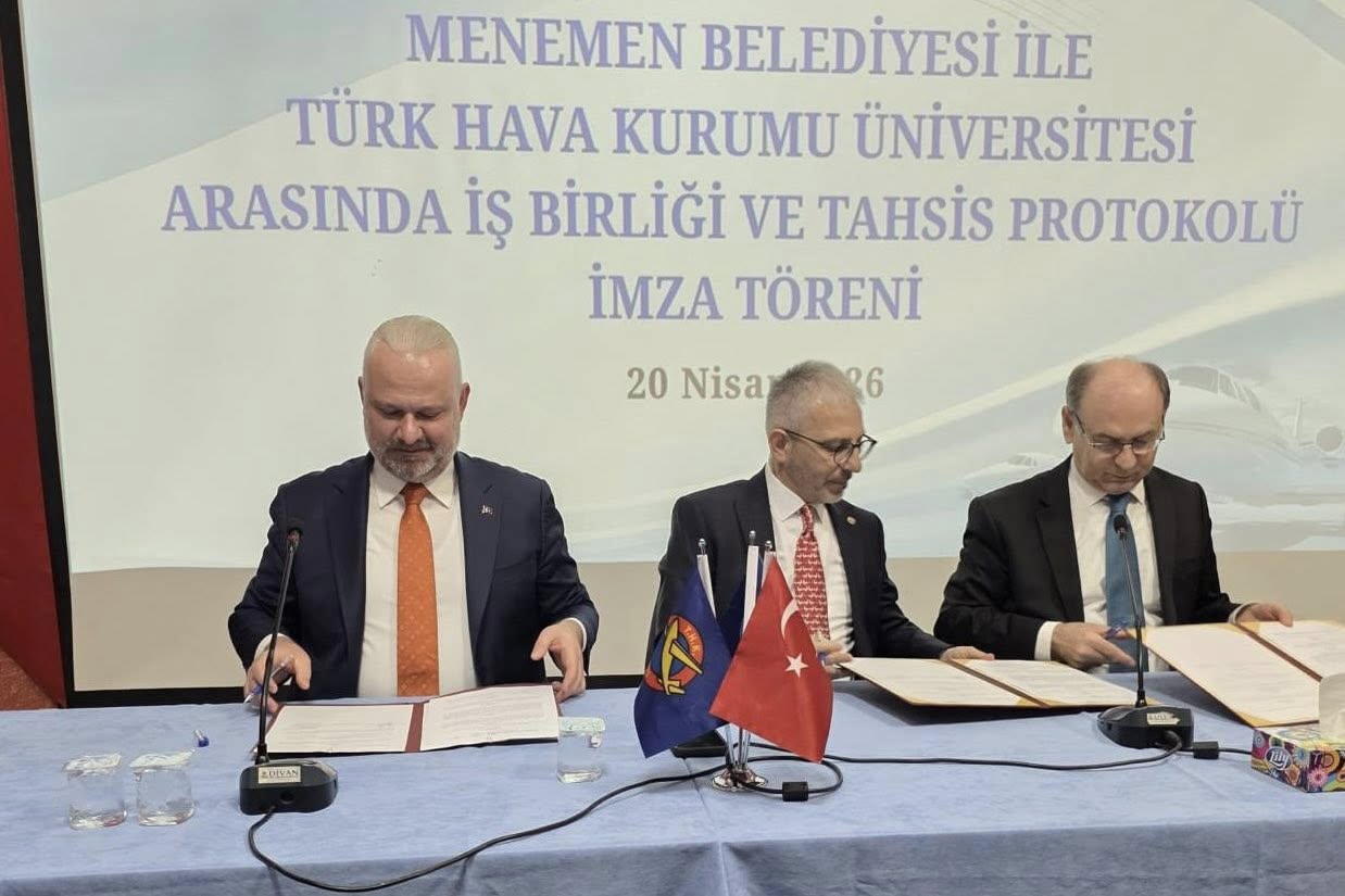 Menemen Belediye Başkanı Aydın Pehlivan duyurdu: İlçeye Türk Hava Kurumu