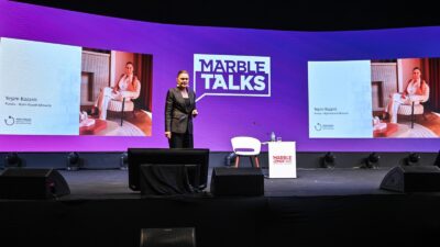 İç Mimar Yeşim Kozanlı, Marble Talks kapsamında doğal taşın "Zamanın