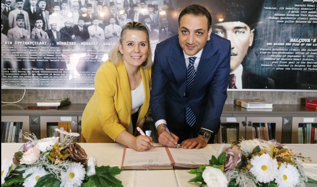 Balçova Belediyesi muhtar protokolü imzalandı! Belediye Başkanı Onur Yiğit, mahallelerin