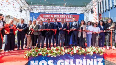 Buca 16 proje açılış töreni İzmir'i salladı! Özgür Özel ve