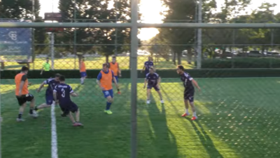 Ersencer Mühendislik ISDS Güvenlik maçı 7-7 bitti! Hakemin gol iptal