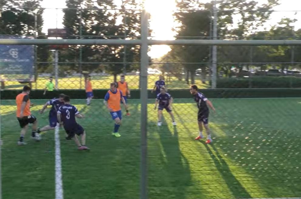 Ersencer Mühendislik ISDS Güvenlik maçı 7-7 bitti! Hakemin gol iptal