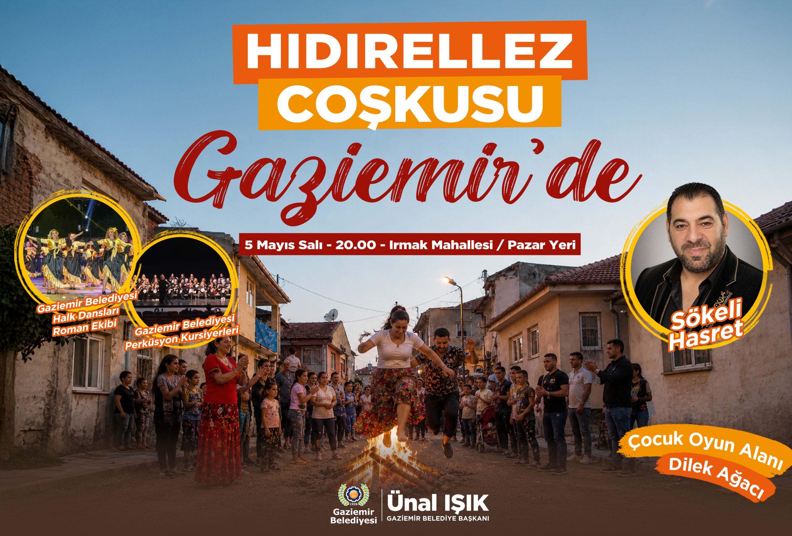 Gaziemir Hıdırellez Şenliği 5 Mayıs Salı günü başlıyor! Sökeli Hasret