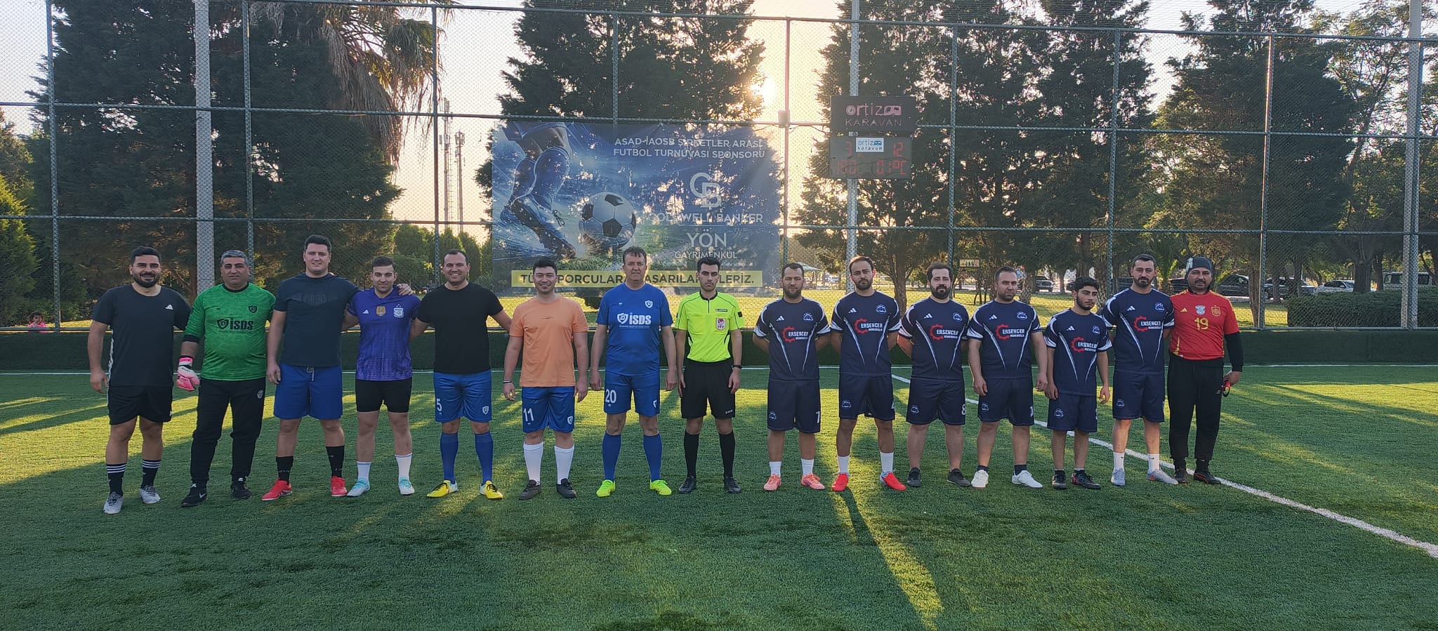 Ersencer Mühendislik ISDS maçında 7-7 lik skor