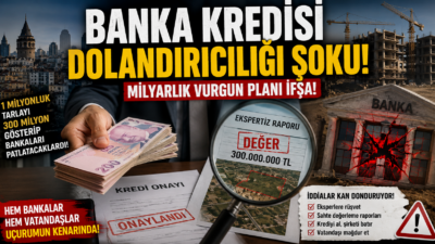 Banka kredisi dolandırıcılığı alarmı! İzmirli inşaat firmalarının değersiz arsaları 300