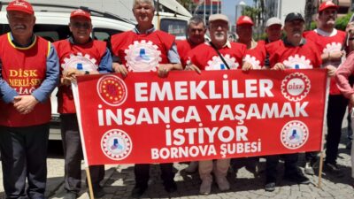 İzmir emekli mitingi Konak'ta yapıldı! Dev Emekli-Sen'den zehir zemberek açıklama:
