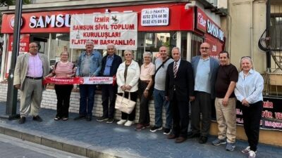 İzmir Samsunlular Derneği, Bornova'da muhteşem bir 19 Mayıs buluşması gerçekleştirdi.