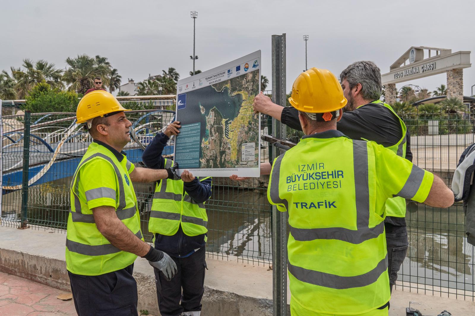 Seferihisar tsunami hazırlığı ile UNESCO sertifikasına koşuyor. Kaçış rotaları ve