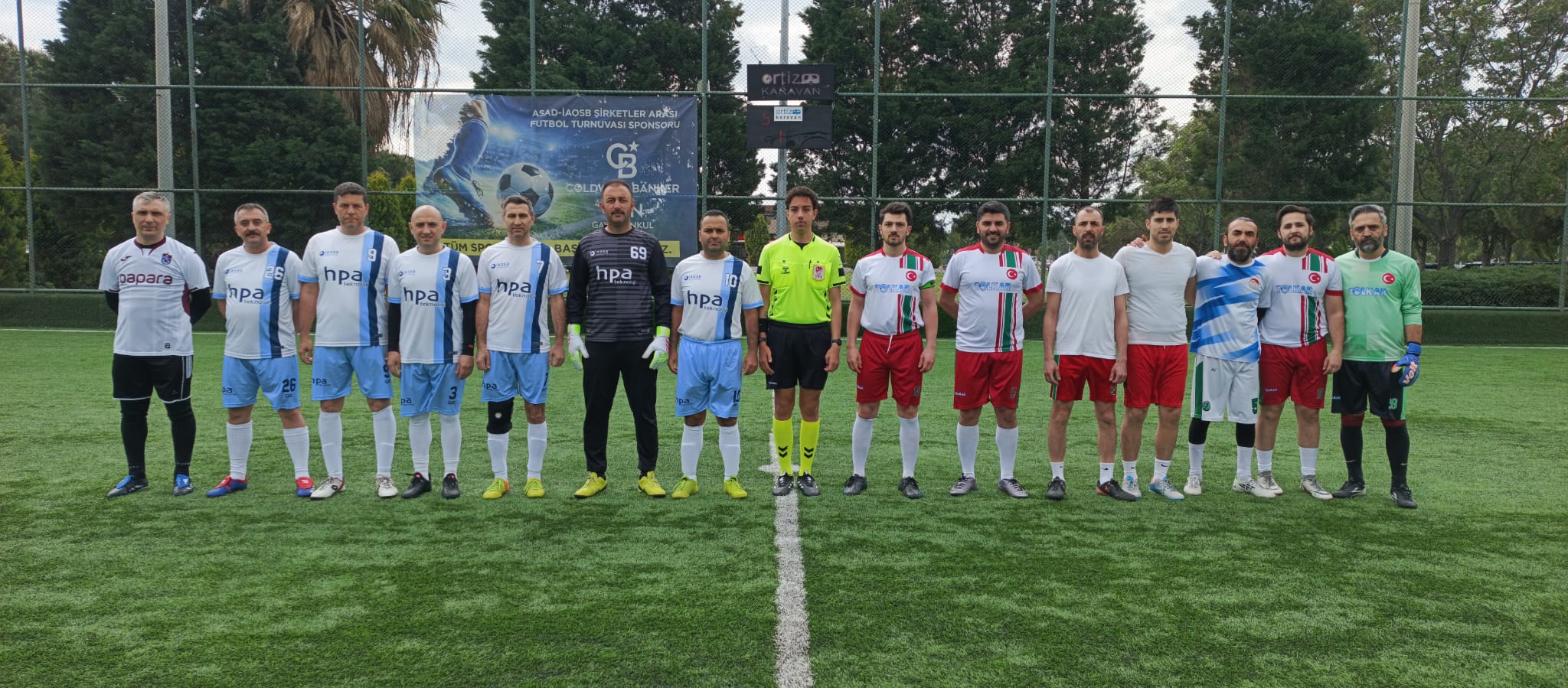 Tolkar İAOSB maçı: Sahada kartlar havada uçuştu! 0 - 2